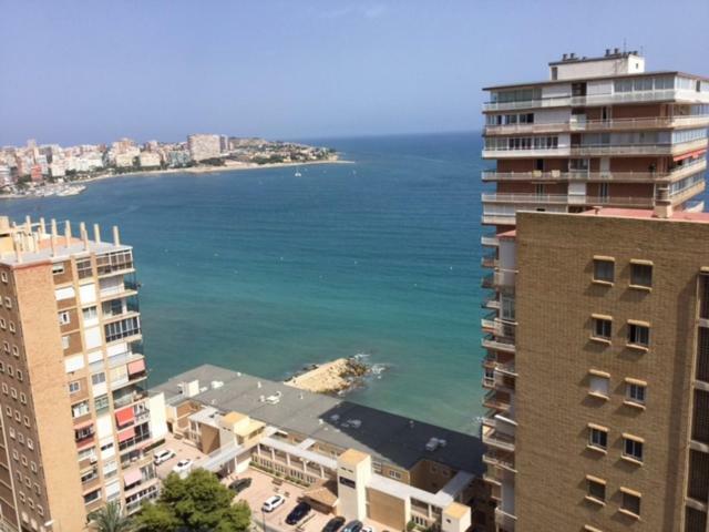 Apartamento En Albufereta Con Vistas Al Mar Lägenhet Alicante Exteriör bild